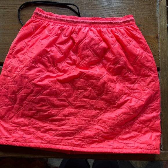Nike Lab Insulated  Puffer Skirt Neon 'Hot Punch' *Rare*- Large - Picture 4 of 4